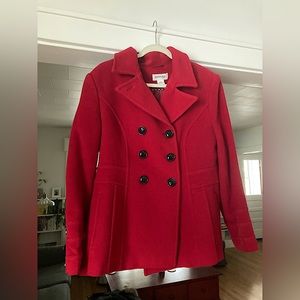 Red Peacoat